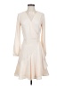 Assorted Brands 100% Polyester Solid Ivory Cocktail Dress Size 4 - photo 1