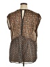 DR2 Brown Sleeveless Blouse Size XL - photo 2