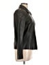Ann Taylor 100% Leather Black Leather Jacket Size L - photo 4