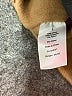 Talbots Checkered-gingham Plaid Tan Brown Wool Coat Size L - photo 7