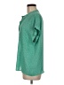 Pleione 100% Polyester Green Short Sleeve Blouse Size M (petite) - photo 5