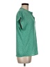 Pleione 100% Polyester Green Short Sleeve Blouse Size M (petite) - photo 4