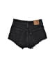 Levi's 100% Cotton Stars Black Denim Shorts Size 28 waist - photo 2