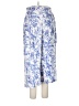 H&M Print Blue Casual Pants Size 12 - photo 1