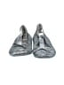 Nine West Metallic Silver Flats Size 9 - photo 2