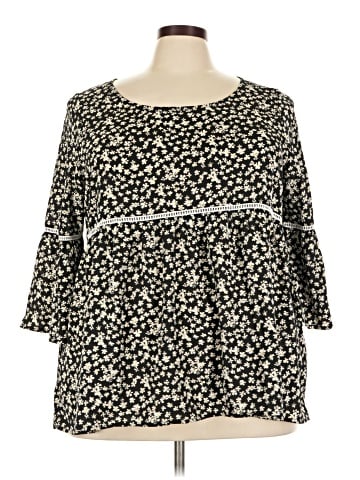 Weekend Suzanne Betro 3/4 Sleeve Blouse (view 1)