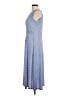 North Style Polka Dots Blue Casual Dress Size 8 - photo 5