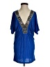 Free Generation Blue Short Sleeve Top Size S - photo 1