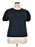 Express 100% Cotton Blue Short Sleeve Top Size XXL - photo 1