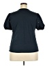 Express 100% Cotton Blue Short Sleeve Top Size XXL - photo 2