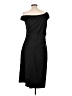 Ann Taylor Solid Black Cocktail Dress Size 12 Petite - photo 2