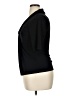 Grace 100% Polyester Black Short Sleeve Blouse Size XL - photo 5