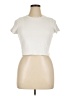 TNA Ivory Short Sleeve Turtleneck Size XL - photo 1