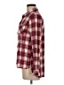 Love Notes 100% Cotton Plaid Red Long Sleeve Button-Down Shirt Size M - photo 5