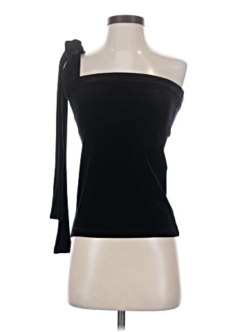 Calvin Tran Sleeveless Silk Top (view 1)
