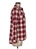 Love Notes 100% Cotton Plaid Red Long Sleeve Button-Down Shirt Size M - photo 4