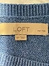 Ann Taylor LOFT Blue Pullover Sweater Size S (petite) - photo 7