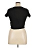 TNA Black Short Sleeve Turtleneck Size XL - photo 2