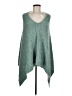 J.Jill Solid Teal Poncho One size - photo 1