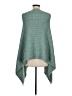 J.Jill Solid Teal Poncho One size - photo 2