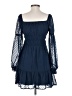 Mi ami 100% Polyester Blue Casual Dress Size S - photo 2