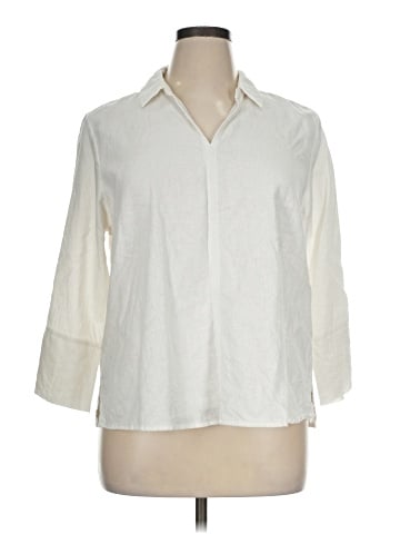 Gloria Vanderbilt 3/4 Sleeve T-Shirt (view 1)