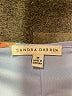 Sandra Darren 100% Polyester Floral Blue Cocktail Dress Size M - photo 7