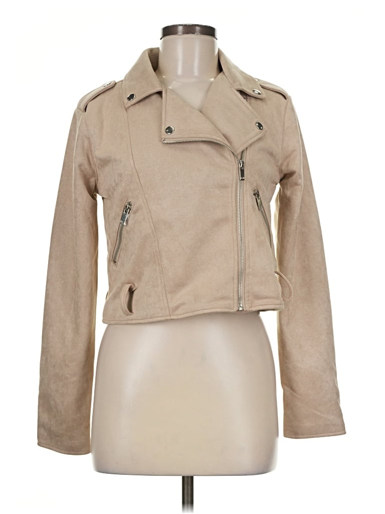 Pre-owned Unbranded Jacket In Tan