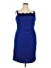 Alex Evenings Blue Cocktail Dress Size 18 - photo 1