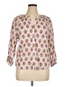 UNTUCKit 100% Cotton Pink 3/4 Sleeve Blouse Size XL - photo 1