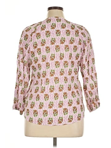 UNTUCKit 3/4 Sleeve Blouse (view 2)