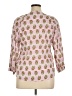 UNTUCKit 100% Cotton Pink 3/4 Sleeve Blouse Size XL - photo 2