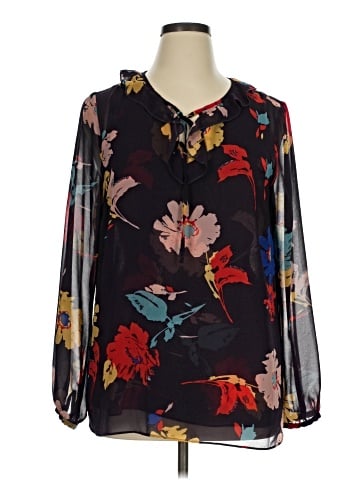 CAbi Long Sleeve Blouse (view 1)