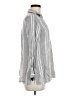 Caffé Marrakesh Silver Long Sleeve Blouse Size M - photo 4