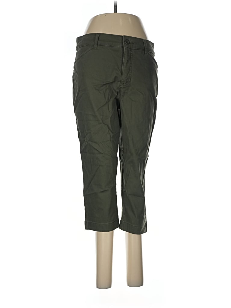 Pre-owned St. John's Bay Cargo Pants In Green
