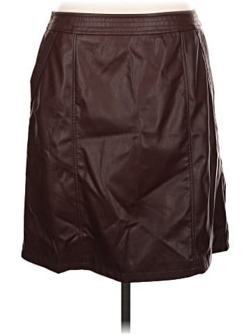 Long Tall Sally Faux Leather Skirt (view 1)