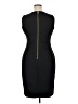 Calvin Klein Solid Black Cocktail Dress Size 14 - photo 2