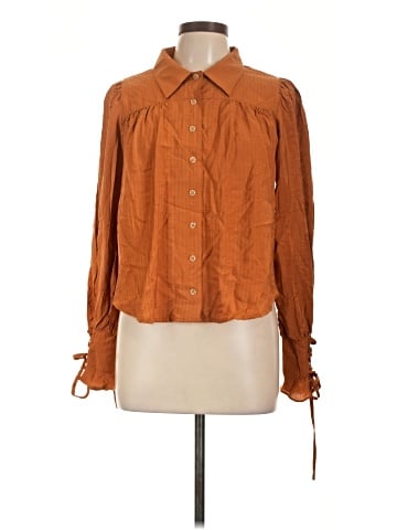 Blu Pepper Long Sleeve Blouse (view 1)
