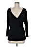 North Style Black Long Sleeve Top Size M - photo 1