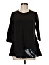 Sympli 100% Polyester Black 3/4 Sleeve T-Shirt Size 6 - photo 1
