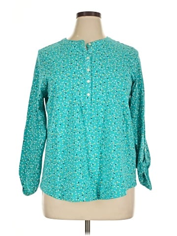 Style&Co Long Sleeve Blouse (view 1)