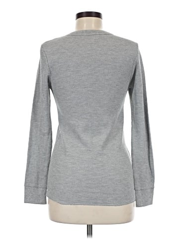 Fruit of the Loom Long Sleeve Henley (view 2)