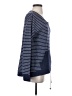 Saturday Sunday Stripes Blue Pullover Sweater Size S - photo 4