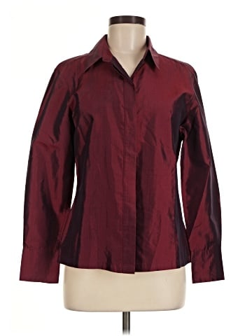 Express Long Sleeve Button-Down Shirt (view 1)