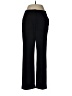 Larry Levine Solid Black Dress Pants Size 6 Petite - photo 1