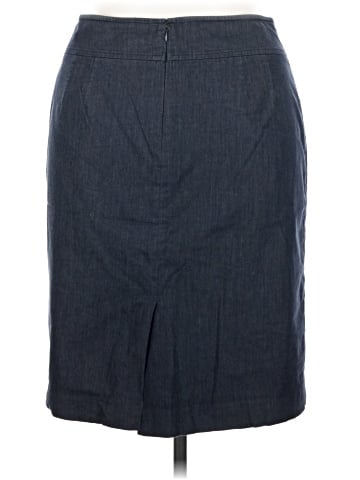 Ann Taylor Factory Denim Skirt (view 2)