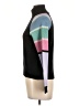 Doncaster Collection Color Block Black Silk Cardigan Size L - photo 5