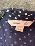 Old Navy Polka Dots Blue Long Sleeve Blouse Size M - photo 7