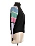 Doncaster Collection Color Block Black Silk Cardigan Size L - photo 4