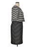 Sandra Darren Stripes Black Casual Dress Size 16 - photo 4
